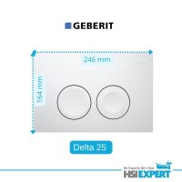 Geberit Kombifix UP100 Design WC Drückerplatte WC Sitz mit SoftClose Komplettset