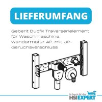 Geberit Duofix Traverse f&uuml;r Waschmaschine