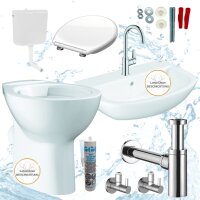 Premium Stand WC Sp&uuml;lkasten Waschbecken Armatur