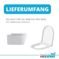 Duravit WC-Sitz ME by Starck 002009000 weiß Scharn....