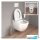 Duravit Starck 3 Wand-WC spülrandlos Set mit Deckel