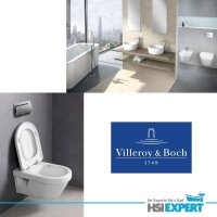 Villeroy Boch ViConnect Architectura WC spülrandlos Drückerplatte Sitz Komplettset