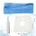 Hygieneset für spülrandlose WC mit Mikrofaser Stretch Reinigungstuch, Schallschutz, Silikon