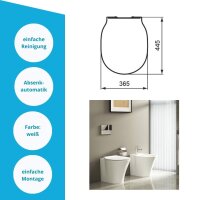 Ideal Standard WC-Sitz CONNECT AIR, Sandwich, Weiß
