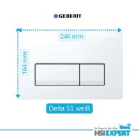 Geberit Duofix Vorwandelement mit Duravit Starck 3 WC spülrandlos mit Beschichtung, Komplett-Set